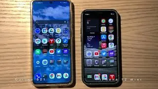 Thumbnail: Samsung Galaxy S21 vs iPhone 12 mini comparison