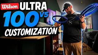 Thumbnail: Wilson Ultra 100 V5 Customization | College tennis customization | Head 3-in-1
