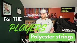 Thumbnail: The basics of polyester strings | Pros and cons of polys | Recommended tension for polys