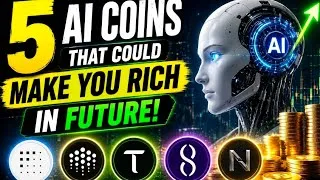 Thumbnail: 5 AI coins that could make you rich in the future | Crypto AI picks 