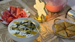Thumbnail: Iftar Vlog - Creamy Fruit chaat | dahi vada | Samosa | Roohafza sharbat