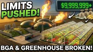Thumbnail: FS25 Le Mechet Ep 18 - Pushing Limits with BGA and Greenhouse