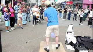 Thumbnail: John Mahon & Dancer Ryan Kelly Bring Some Irish Flair To Grafton Street.... 