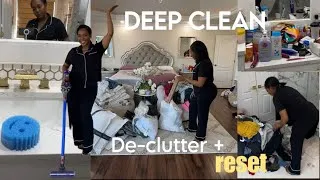 Thumbnail: huge DEEP CLEAN 🧼 De-Clutter + Room Reset
