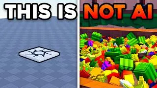 Thumbnail: I Made a VIRAL Roblox Game Without AI