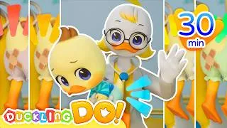 Thumbnail: 5 little Duckies Jumping on the Bed 30 min🔂 | Kids Song CompilationㅣDuckling Do Nursery Rhymes