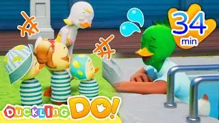 Thumbnail: Ducklings' Funny Days🖼️ | Kids Song CompilationㅣDuckling Do Nursery Rhymes