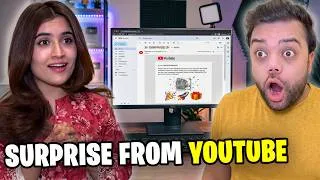 Thumbnail: Big Surprise from YouTube 😱 | Award Show Ka Dress Final Ho Gaya 🔥
