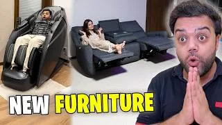 Thumbnail: Buying New Furniture for My Gaming Room 🔥 | World’s Best Massage Chair 😍
