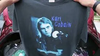 Thumbnail: Vintage Clothing Hauls + Flea Market Finds EP. 4 - Kurt Cobain, Rob Zombie, & AOPs!