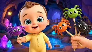 Thumbnail: Spider Surprise Eggs Adventure | Dudu dada Nursery Rhymes & Kids Songs