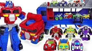 Thumbnail: King Kong, Transformers Rescue Bots and Optimus Prime — Toy Play | DuDuPopTOY