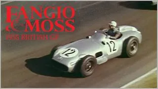 Thumbnail: Stirling Moss wins the 1955 British Grand Prix at Aintree