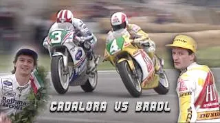 Thumbnail: Bike GP 250cc 1991 | Epic last lap battle | Cadalora vs Bradl