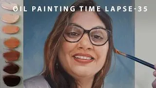 Thumbnail: Painting Time Lapse | Oil On Canvas | Dulam Srinivas