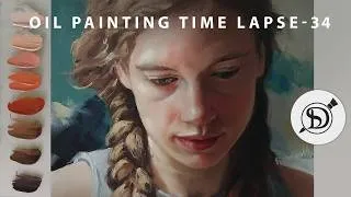 Thumbnail: Oil Painting Time Lapse_34 | Dulam Srinivas