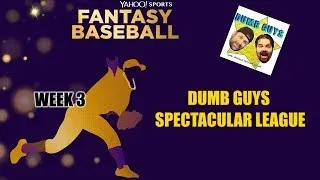 Thumbnail: 2019 Fantasy Baseball Dumb Guys Spectacular League Week 3 Recap