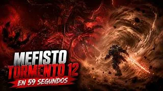 Thumbnail: 🔥 MEFISTO T12 EN MENOS DE 1 MINUTO 🤯 | Diablo 4