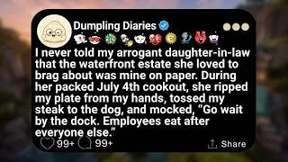 Thumbnail: I never told my arrogant daughter-in-law that the waterfront estate she loved to brag about was...