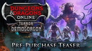 Thumbnail: Terror of Demogorgon Teaser Trailer - Dungeons & Dragons Online