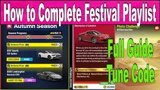 Thumbnail: Forza Horizon 6 How to Complete Festival Playlist Autumn Season Series 3 Full Guide, Tune Code