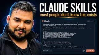 Thumbnail: Stop Prompting Claude the Wrong Way — Use Skills Instead