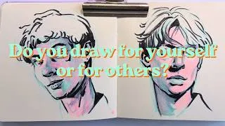 Thumbnail: To anyone whose art channel isn't growing
