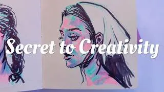 Thumbnail: How to beat art block #dailyart #motivation #art