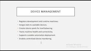 Thumbnail: WEB CONTROL ROOM & BOT MANAGEMENT IN ROBOTICPROCESS AUTOMATION (RPA)