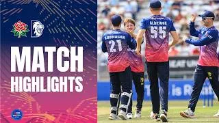 Thumbnail: 📲 DURHAM HAMMER LANCASHIRE in One Day Cup quarter-final with David Bedingham CENTURY | HIGHLIGHTS