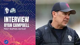Thumbnail: 🗣️ Credit to Worcestershire, but happy to be over the line | Ryan Campbell post Rapids defeat