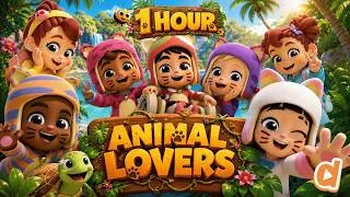 Thumbnail: ANIMAL LOVERS MUST SEE THIS! | The Miracle of Allah’s Creation 🐾|  Mina Mila | Alif Anis | 1 Hour 🦁