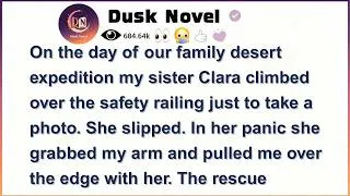 Thumbnail: On the day of our family desert expedition my sister Clara climbed over the safety railing just to