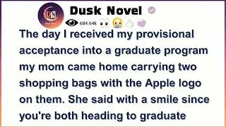 Thumbnail: The day I received my provisional acceptance into a graduate program my mom came home carrying two
