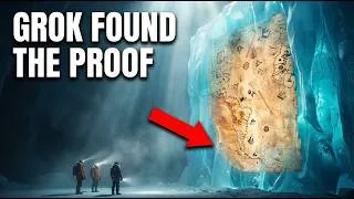 Thumbnail: Grok AI Finally Reveals Why Ancient Maps Show Antarctica Without Ice — With Proof
