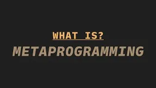 Thumbnail: My WIP metaprogramming system.