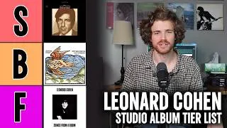 Thumbnail: Leonard Cohen Studio Album Tier List (Part 1 of 4)