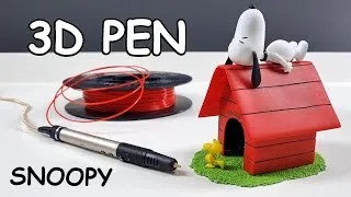 Thumbnail: Snoopy - Peanuts - 3D pen Creation