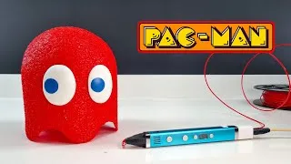 Thumbnail: 3D pen - Pacman ghost Blinky