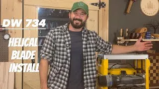 Thumbnail: How to change out the blade on Dewalt DW734 planer | Helical Blade installation