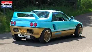 Thumbnail: Classic Japanese Cars leaving Car Meet!