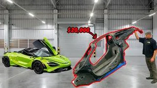 Thumbnail: ATTEMPTING TO REBUILD A TOTALED MCLAREN 765LT