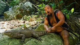 Thumbnail: Catching and Grilling Whole Lizards - Wild Cuisine - Dwarf Food