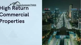 Thumbnail: High Return Commercial Properties on Golf Course Road | +919990536116
