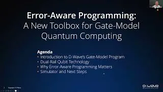 Thumbnail: Error-Aware Programming: A New Toolbox for Gate-Model Quantum Computing | D-Wave Webinar