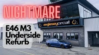 Thumbnail: NIGHTMARE! E46 M3 Underside Refurb