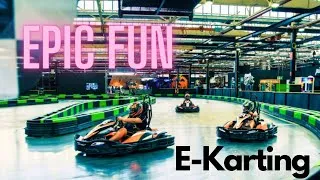 Thumbnail: Epic e-Kart battles at Bankstown Entertainment Park