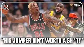Thumbnail: Dennis Rodman Says LeBron Would Be Easy To Guard & That He Already Stopped MJ 😳 #nba 