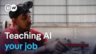 Thumbnail: These Indian workers are training the AI that could replace them | DW News