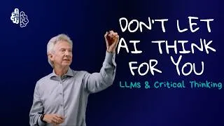 Thumbnail: How to Use AI Without Letting It Think for You